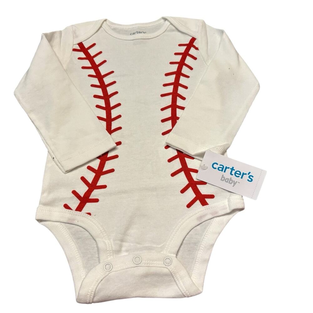 NWT 12M Carter’s Boys Sport fans onesie set - Picture 6 of 8